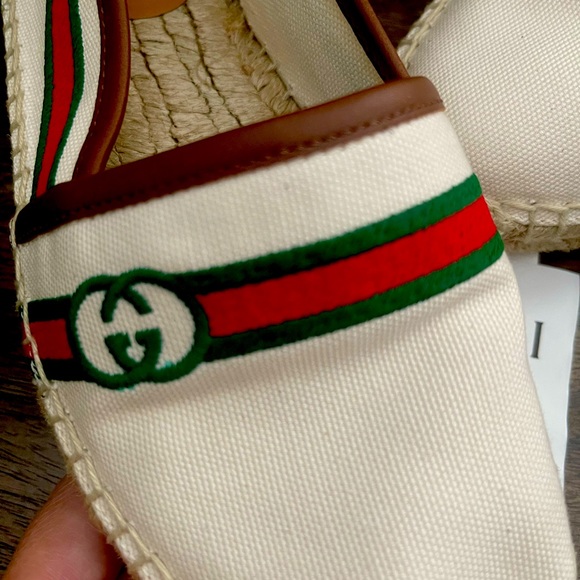 GUCCI Espadrilles.  NWT-   Classic. Brand new in box with receipt. - Picture 2 of 6